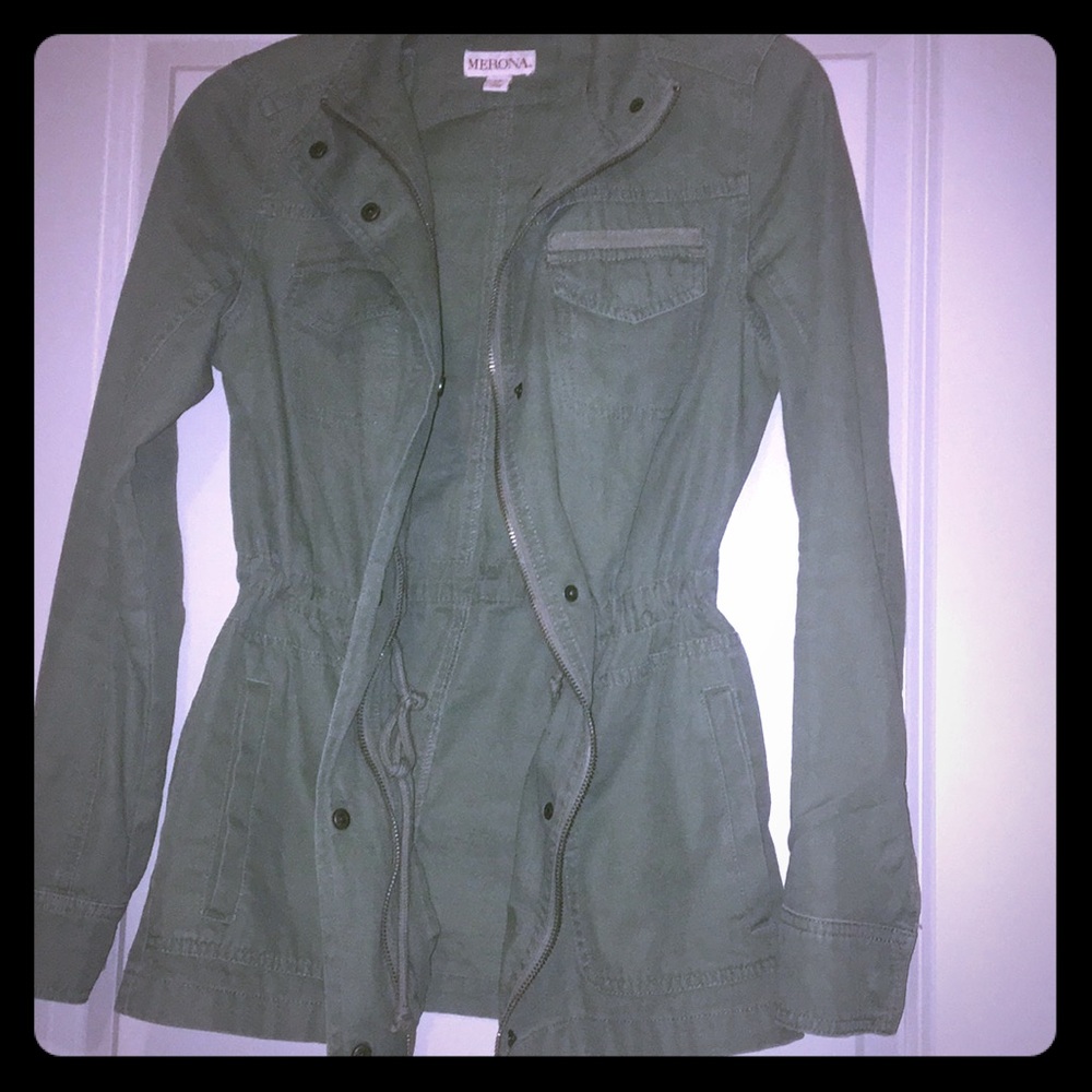 Army green jacket
